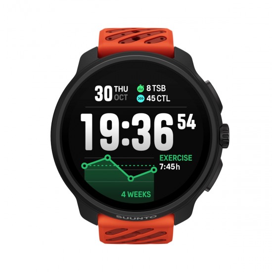 Suunto Race 2 Coral Orange reloj deportivo GPS AMOLED con mapas offline